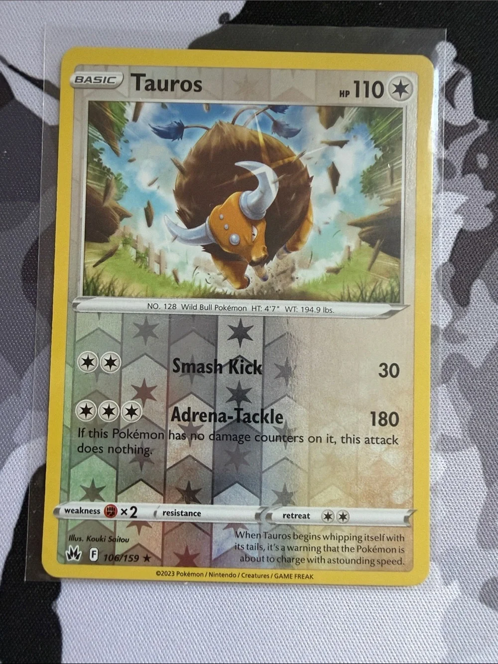 Tauros & Paldean Tauros Pokémon Card Lot 🐂 Reverse Holo | 5 Cards ✨5/$25✨